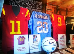 Here are some of the items listed for the Matt Leinart Foundation's Silent Auction.